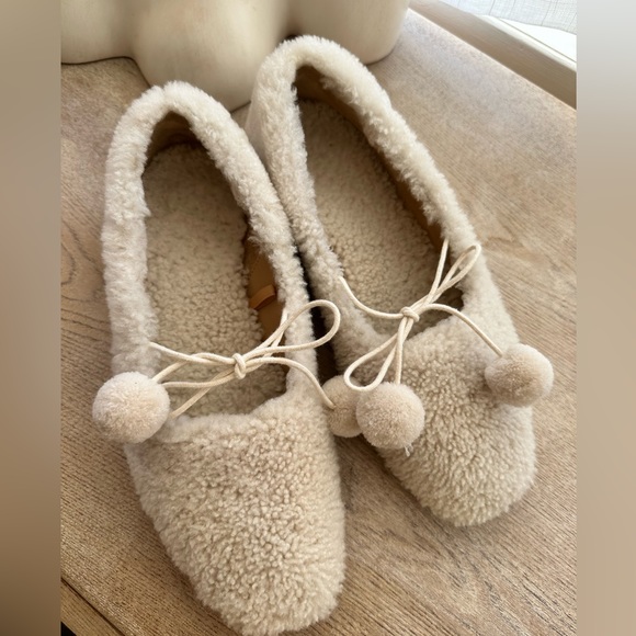 Sleeper Shearling flats 38 Sold Out - Picture 5 of 6